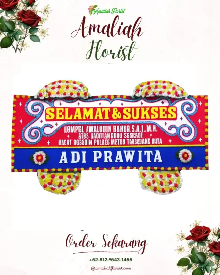 Papan Bunga Ucapan Selamat PESISIR BARAT